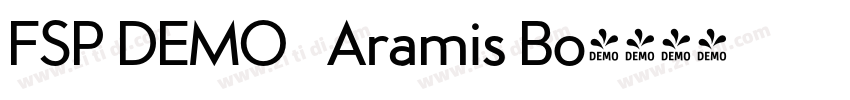 FSP DEMO   Aramis Bo字体转换